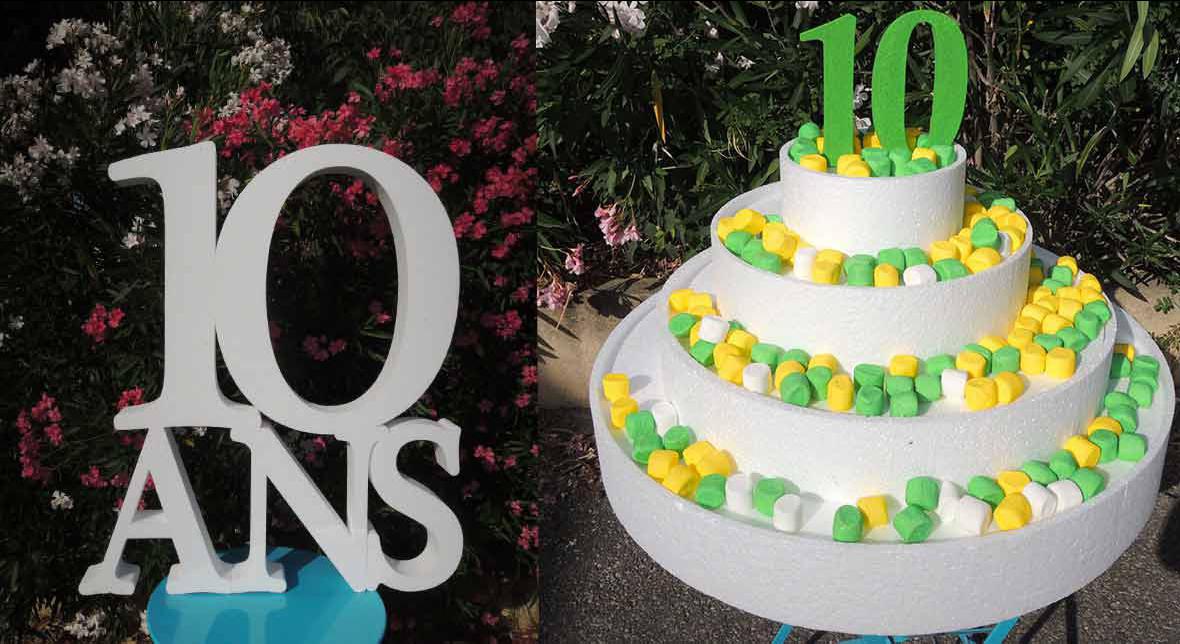 Chiffre En Polystyrène Pour Gâteau Bonbon
